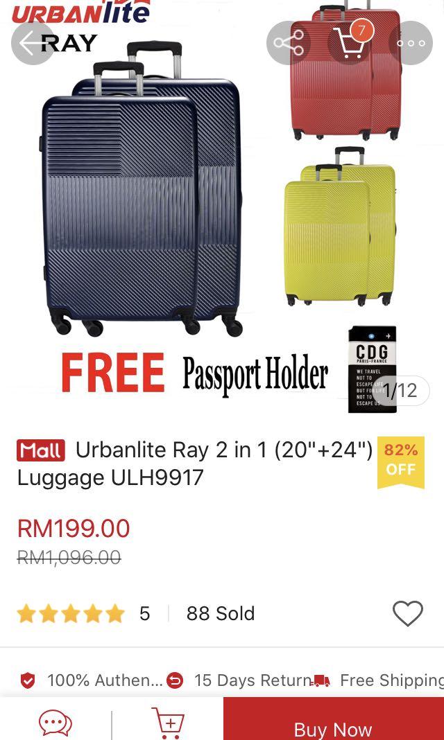 urbanlite luggage lock