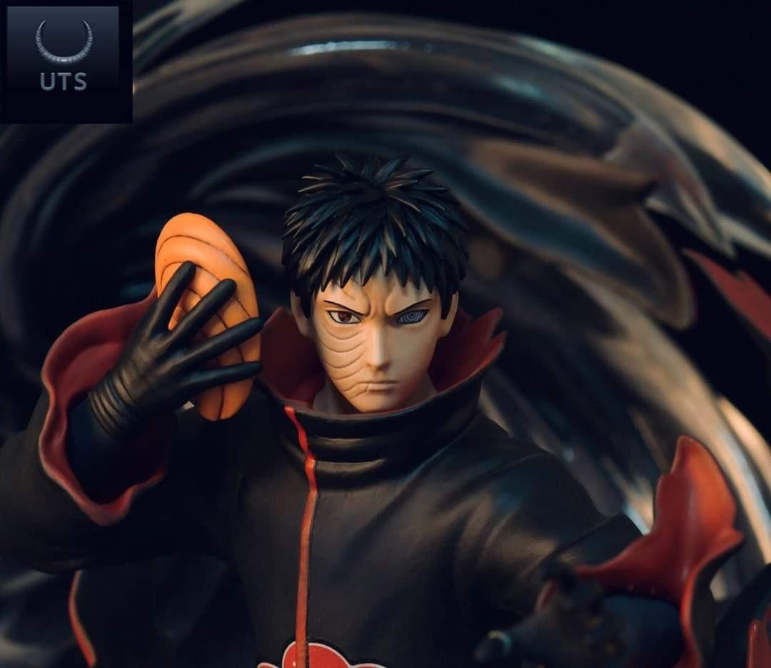 Naruto Shippuden Uchiha Obito /& Uchiha Madara 27~40cm PVC Figure Toy Gift New