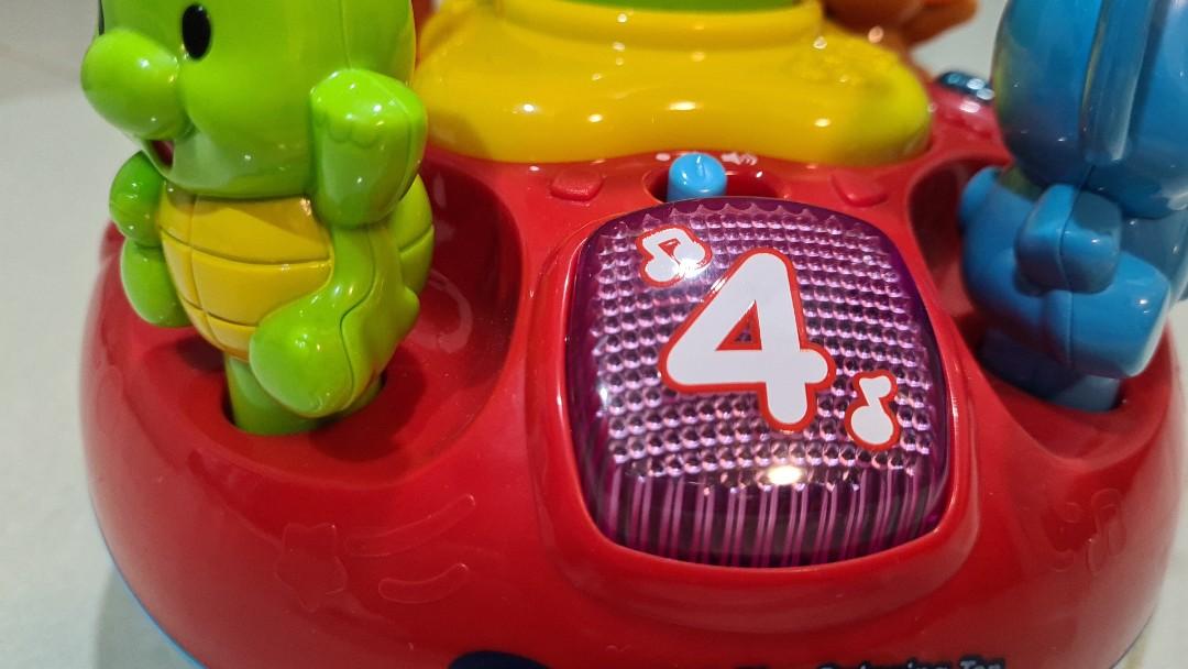 push and play spinning top