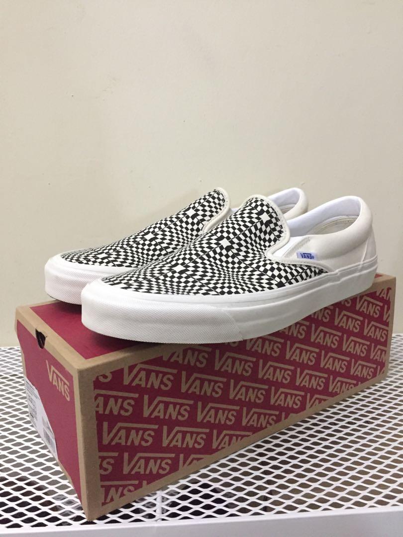 Vans Slip On 98 DX Anaheim Factory Men s Fashion Footwear