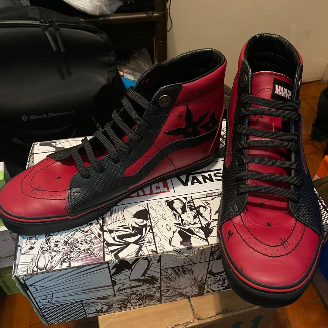 vans x marvel deadpool