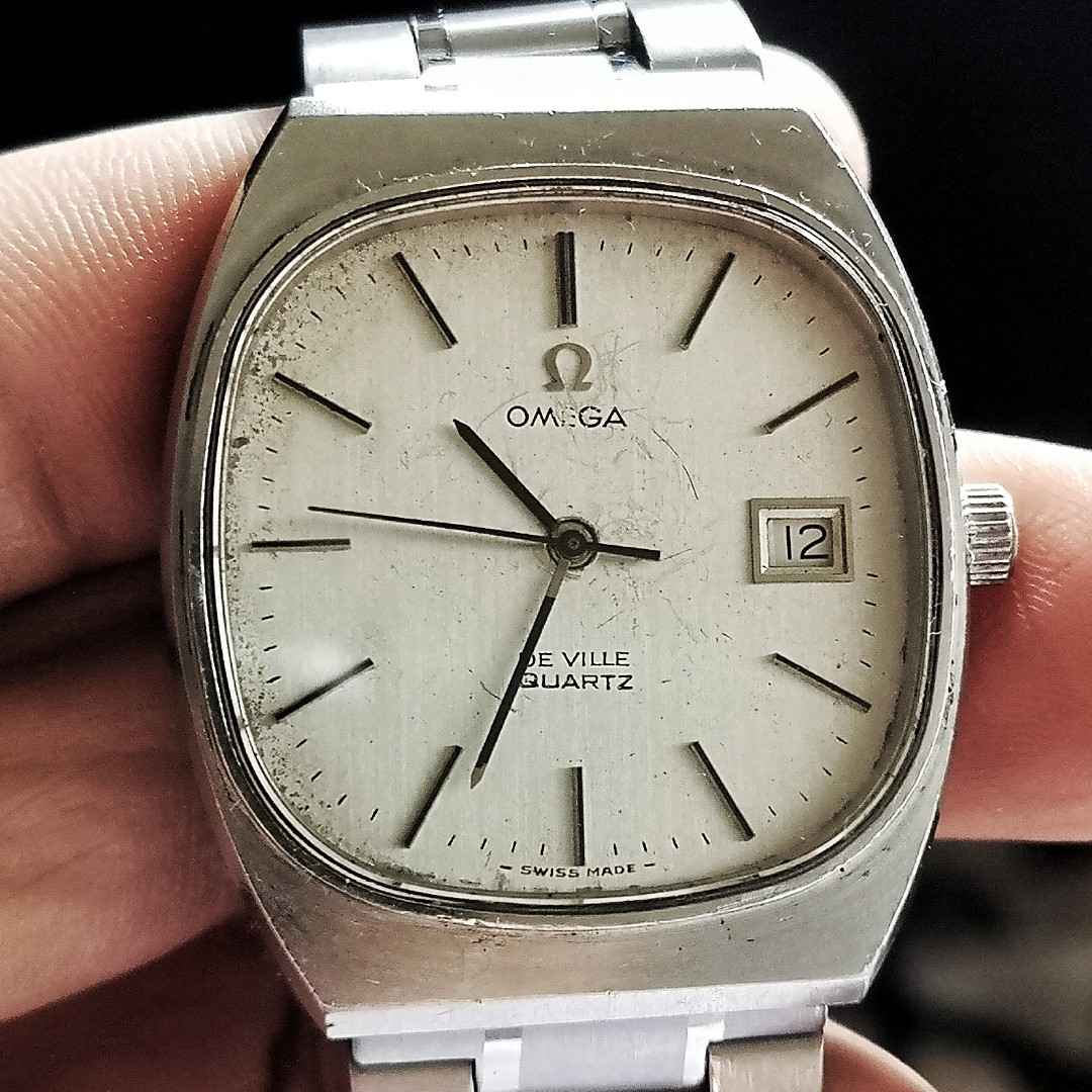 Vintage Omega De Ville Quartz Men s Fashion Watches