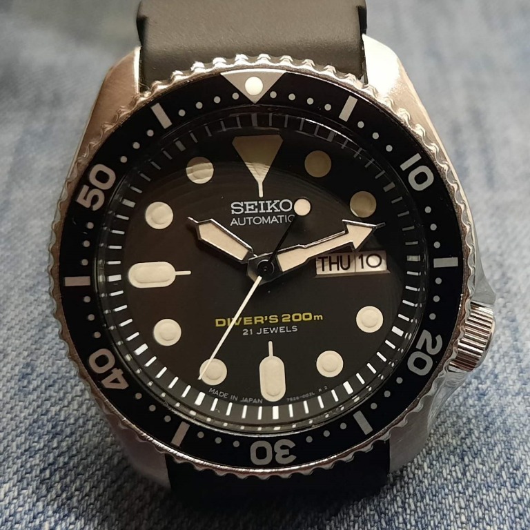 Vintage Seiko SKX007J 7S26-0020 21 Jewels Automatic Men's Watch, Women's  Fashion, Watches & Accessories, Watches on Carousell