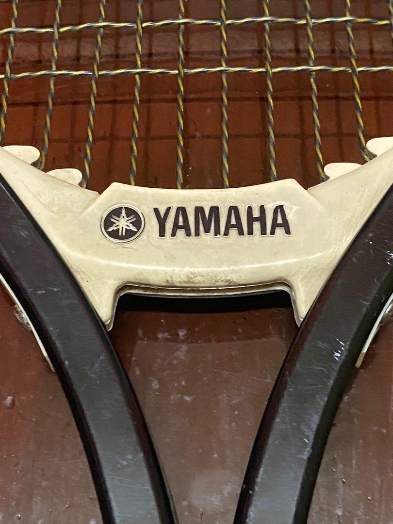 Vieille Raquette De Tennis Yamaha YFG 30 En Fibre De Verre – état Super, Vraiment Belle Et Bien Pop !