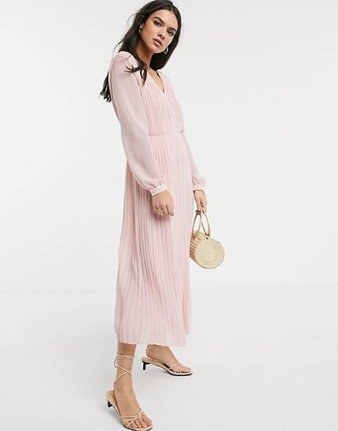Warehouse pleated dress hotsell