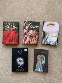 Young Adult Books x 5