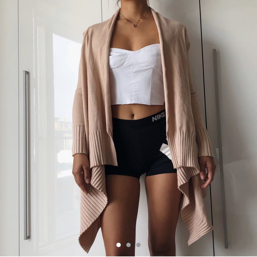 dotti waterfall cardigan