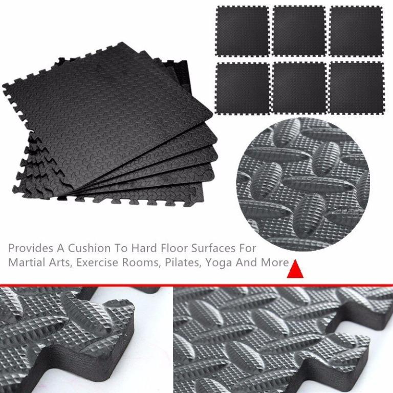 6 Tiles Puzzle Exercise Mat with EVA