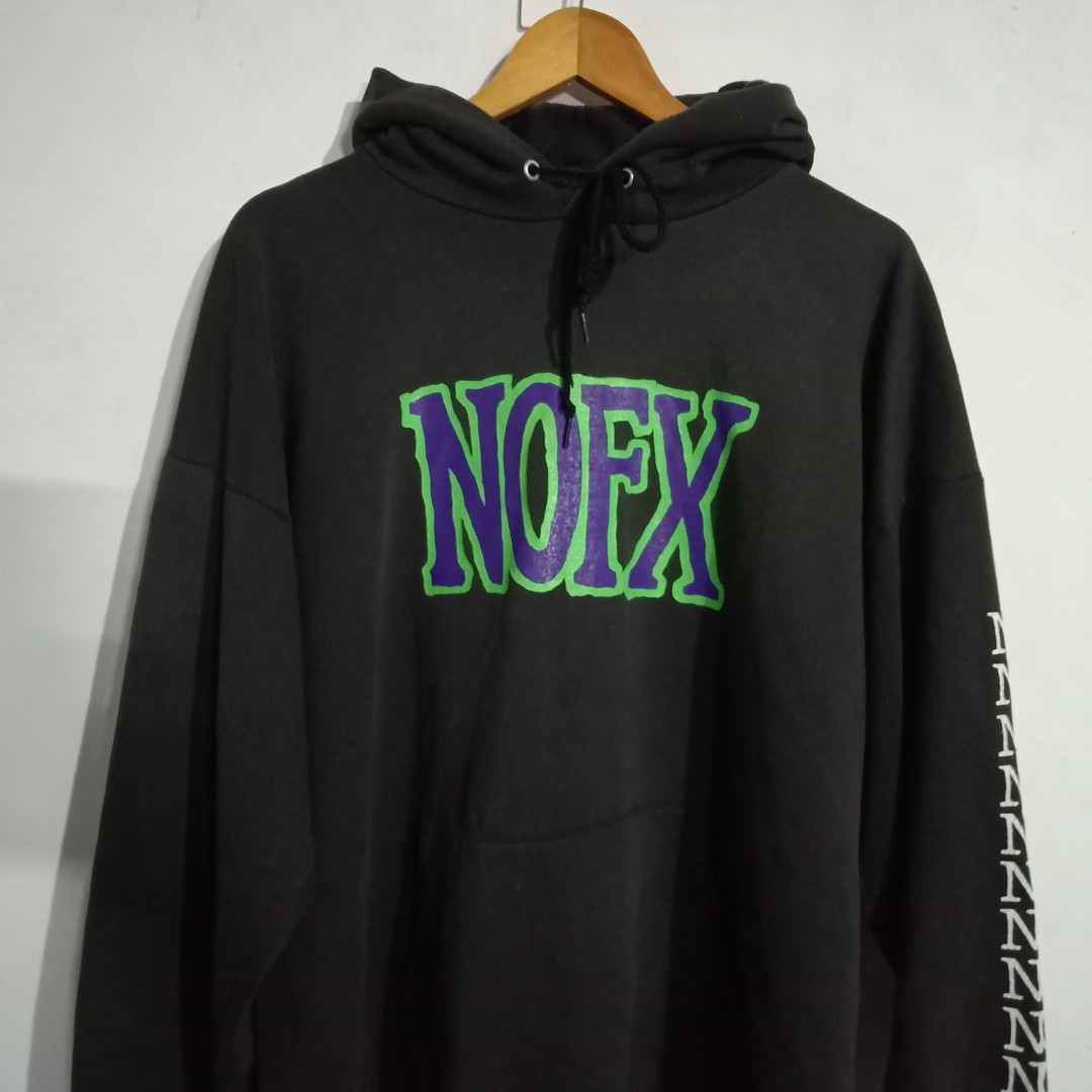 1990's PUNK NOFX HOODIE, Men's Fashion, Tops u0026 Sets, Hoodies on Carousell
