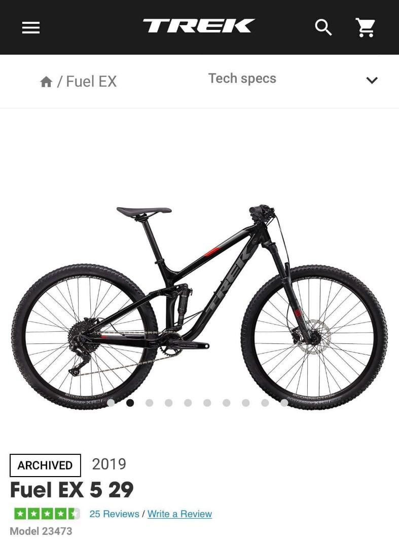 Trek fuel ex 5 2019 hotsell specs