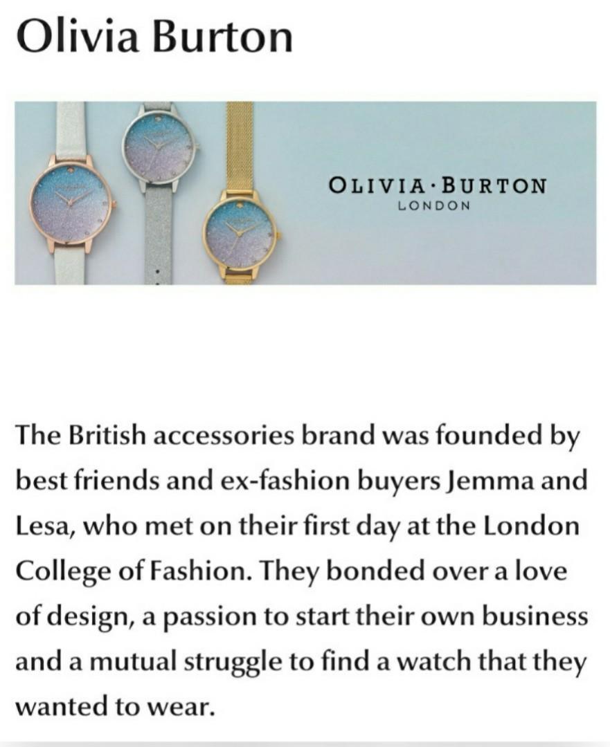 Olivia burton voucher sales
