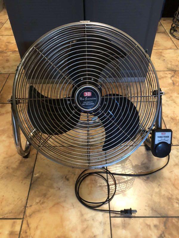 3D industrial fan, TV & Home Appliances, Air Conditioning and Heating