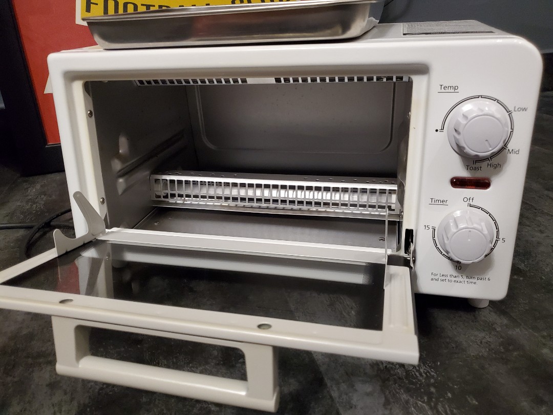 6month old Stainless Steel Oven Tray Panasonic Toaster Oven NTGT1, TV