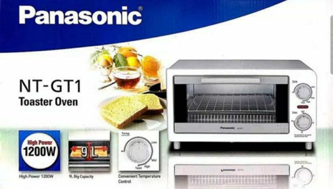 6month old Stainless Steel Oven Tray Panasonic Toaster Oven NTGT1, TV & Home Appliances