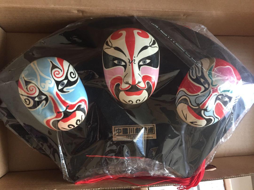 京劇面譜掛飾 興趣及遊戲 手作 自家設計 文具及工藝 手作 Carousell