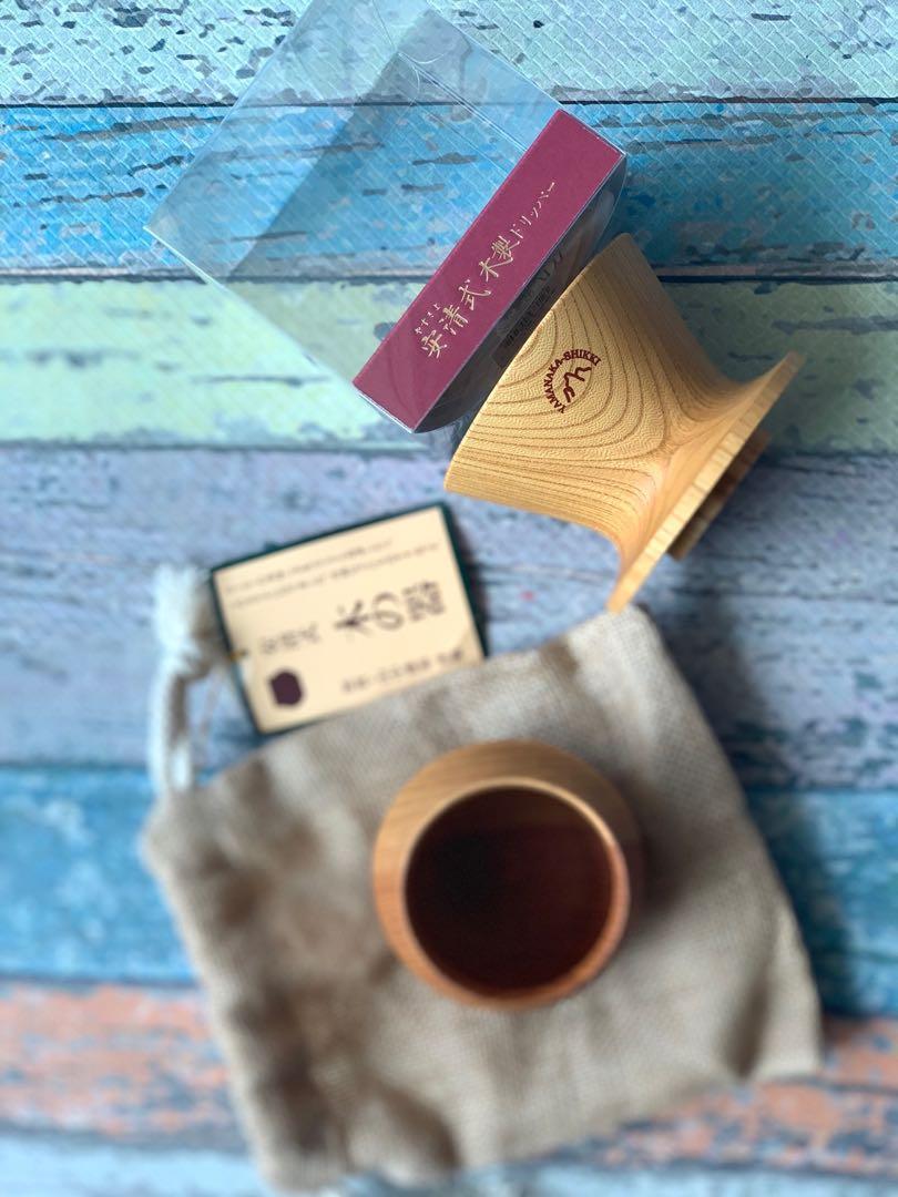 現貨 日本製 安清式高級木製咖啡濾杯套裝 廚房用具 Carousell