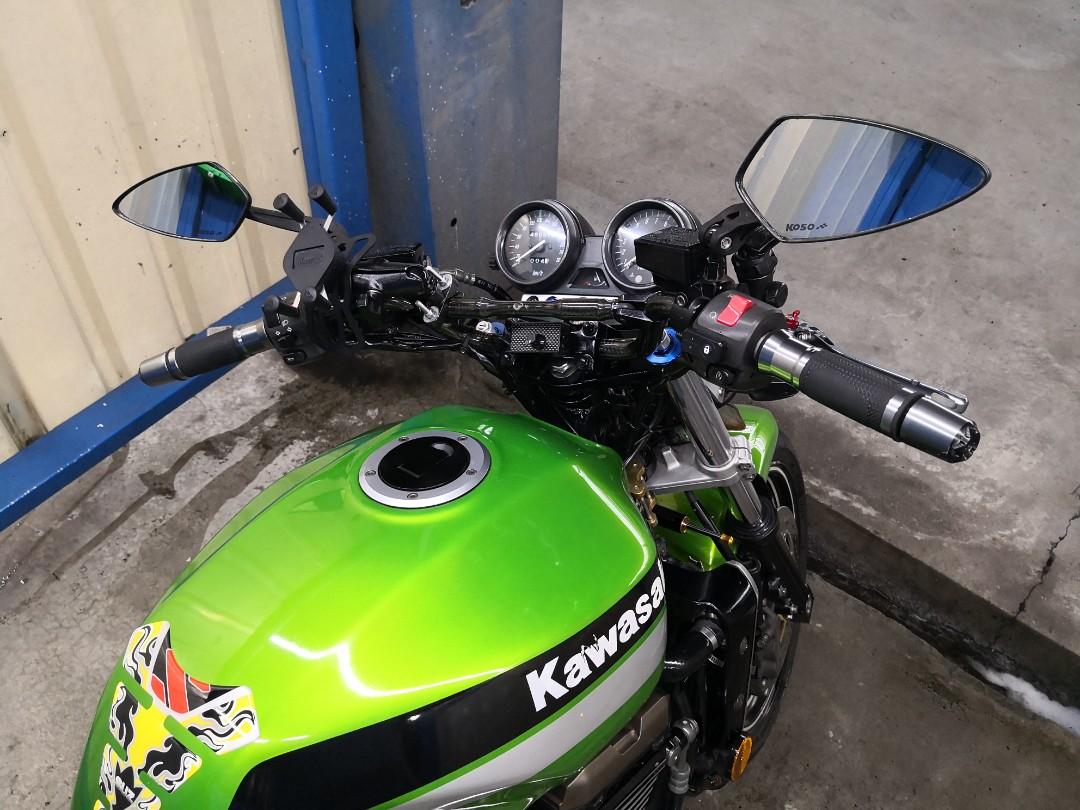 被放鳥底價自售 川崎kawasaki 男子漢zrx10 機車 重機在旋轉拍賣