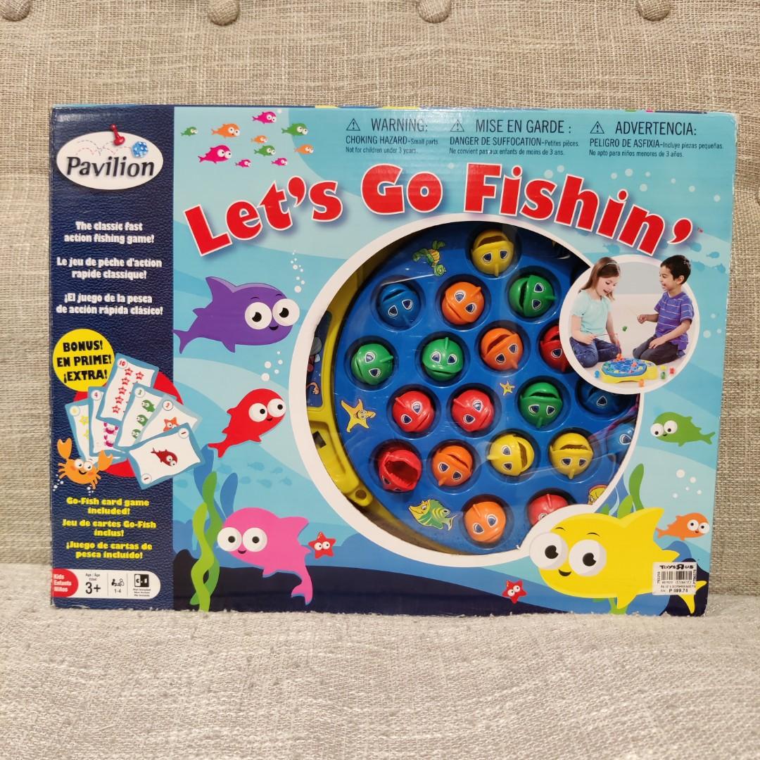 🌞 Pavilion Let's Go Fishing Game Toy, Hobbies & Toys, Toys & Games on  Carousell
