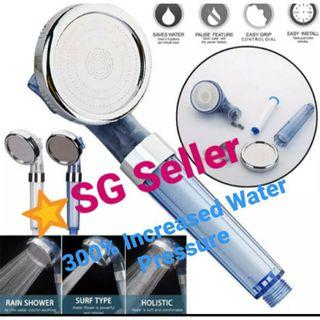 🌟 SG Seller 3 Modes Purifying Anion Showerhead With Filter Handheld High Pressure