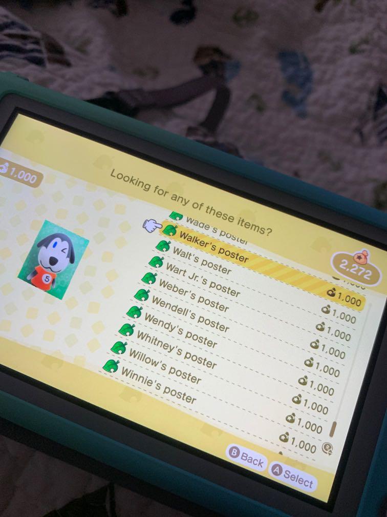 ACNH Posters 452 (Animal Crossing New Horizon), Video Gaming, Video