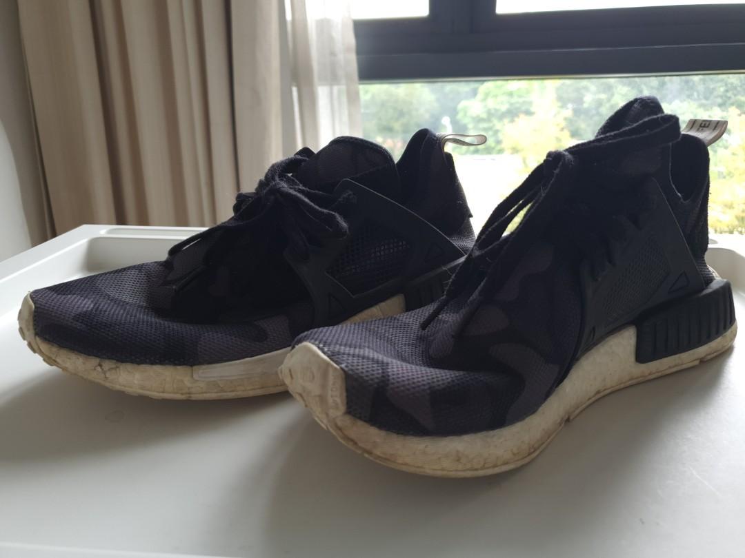 Adidas NMD XR1 Black Duck Camo Men s Fashion Footwear Sneakers on Carousell