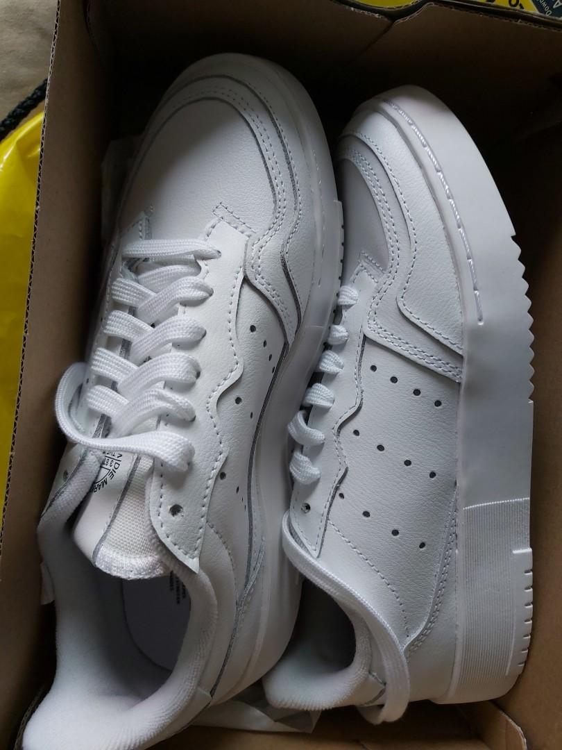Adidas Supercourt J sneakers white, Women's Fashion, Footwear, Sneakers on  Carousell