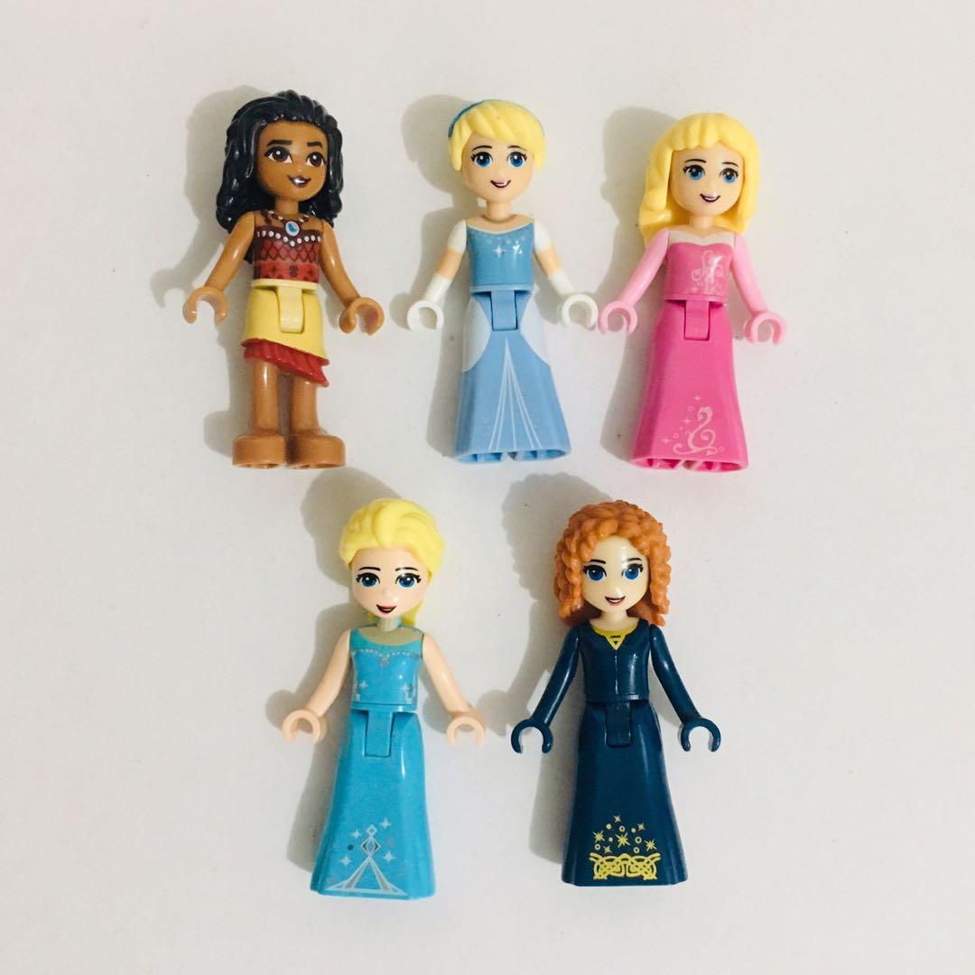Lego disney sale princess mini dolls