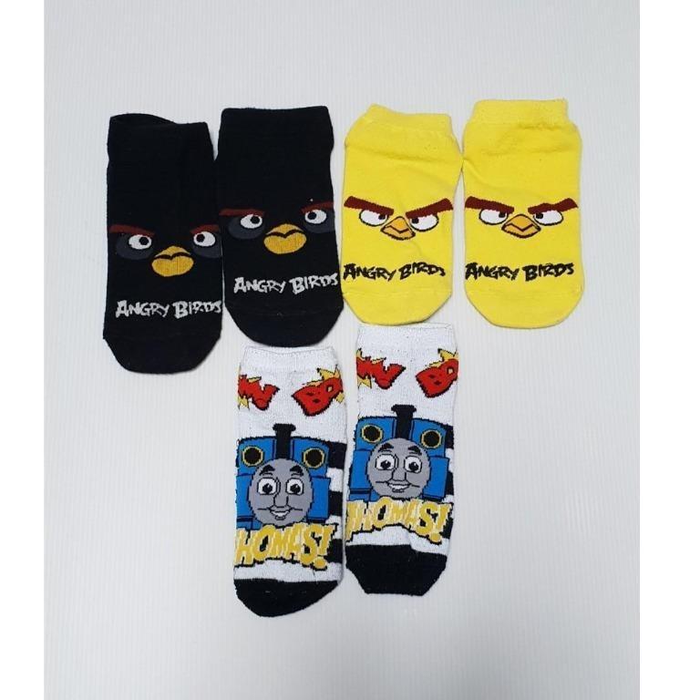 Angry Birds Kids socks 3T-5T 5T-7T 7T-10T 