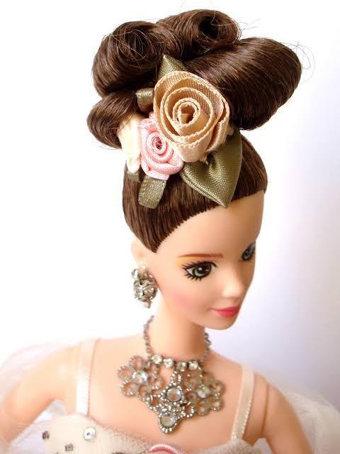 antique rose barbie