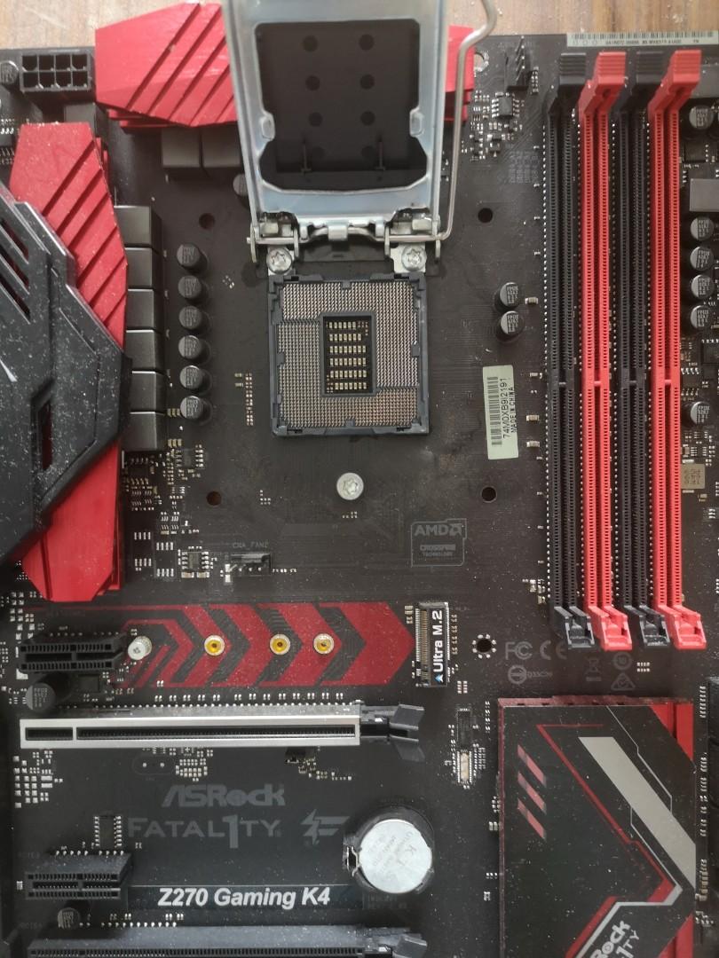 Asrock Z270 Gaming K4 Computers Tech Parts Accessories Computer Parts On Carousell Asrock Z270 Gaming K4 Computers Tech Parts Accessories Computer Parts On Carousell