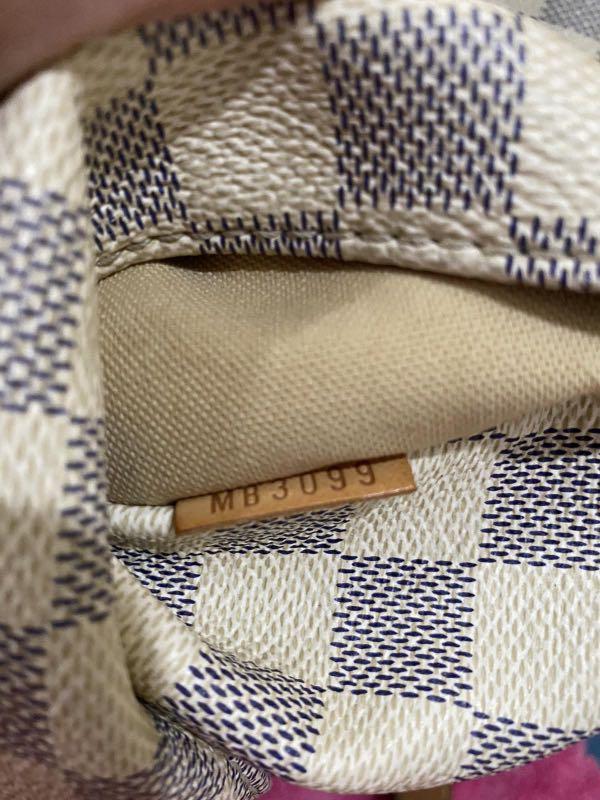 Louis Vuitton Damier Azur Totally MM Tote Bag Shoulder with Zipper 88l –  Bagriculture