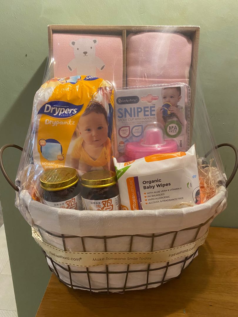 Far east deals flora baby hamper