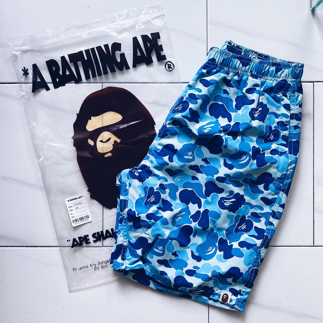 Bape abc hot sale beach shorts