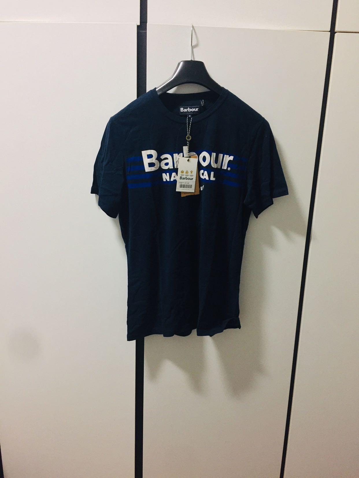 BNWT Barbour Nautical Navy Tee Shirt 