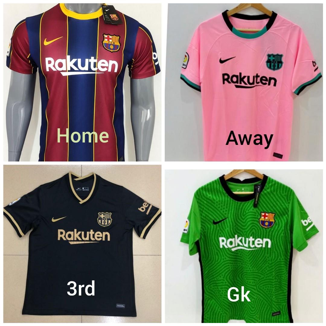Barcelona 20 21 Jersey Sports Sports Apparel On Carousell