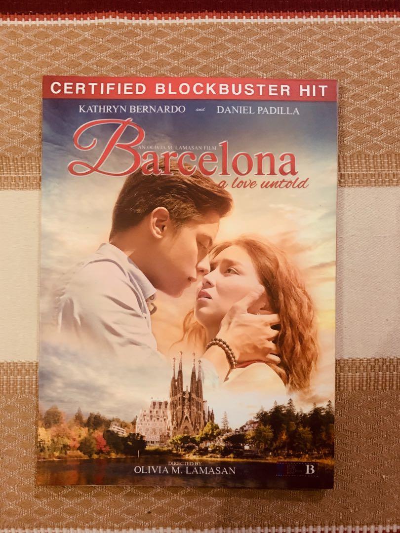 Barcelona KathNiel Movie DVD