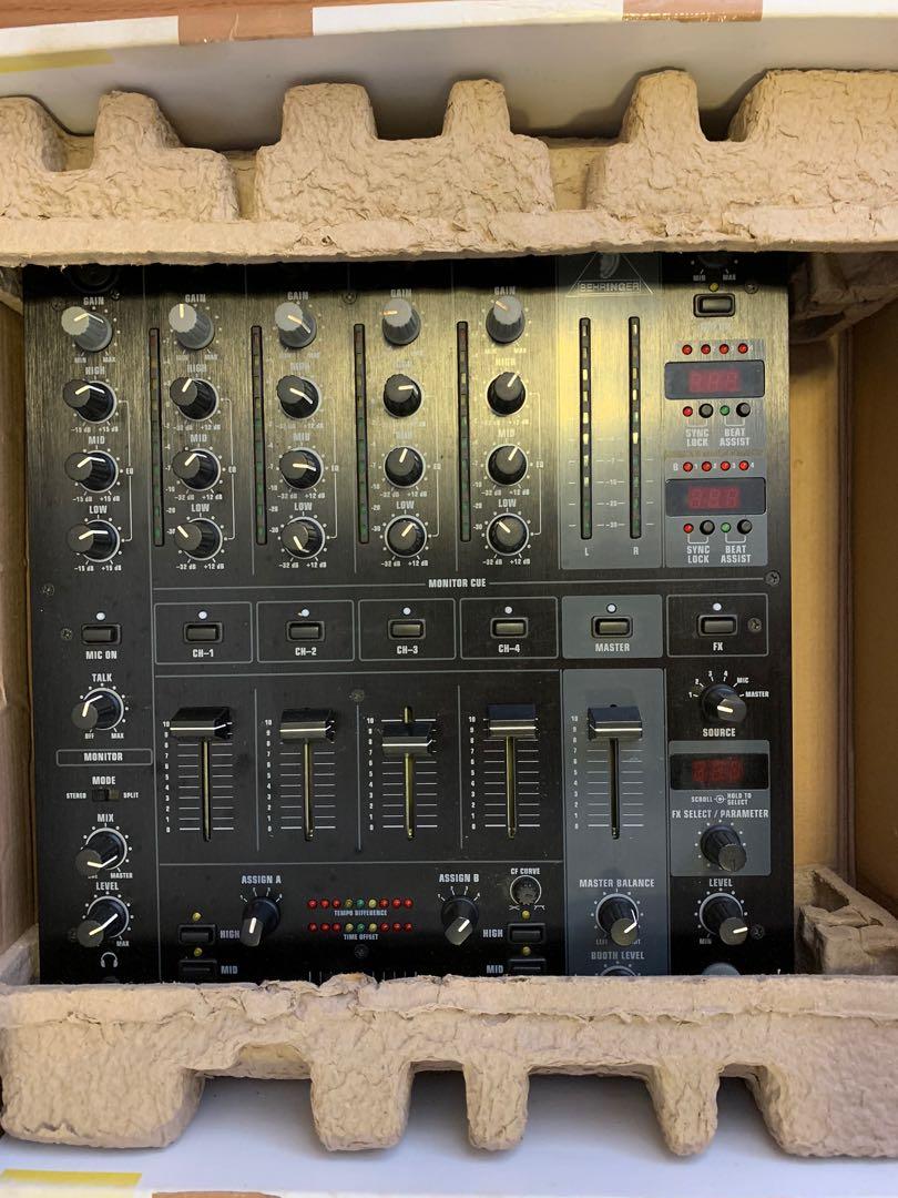 Behringer DJX750 5 Channel Mixer, Audio, Other Audio Equipment on Carousell