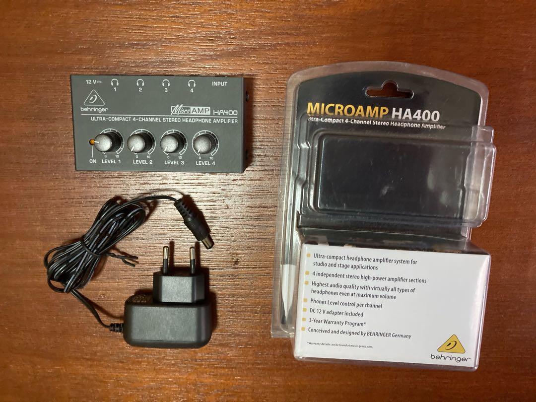 Behringer Microamp HA400, Audio, Other 
