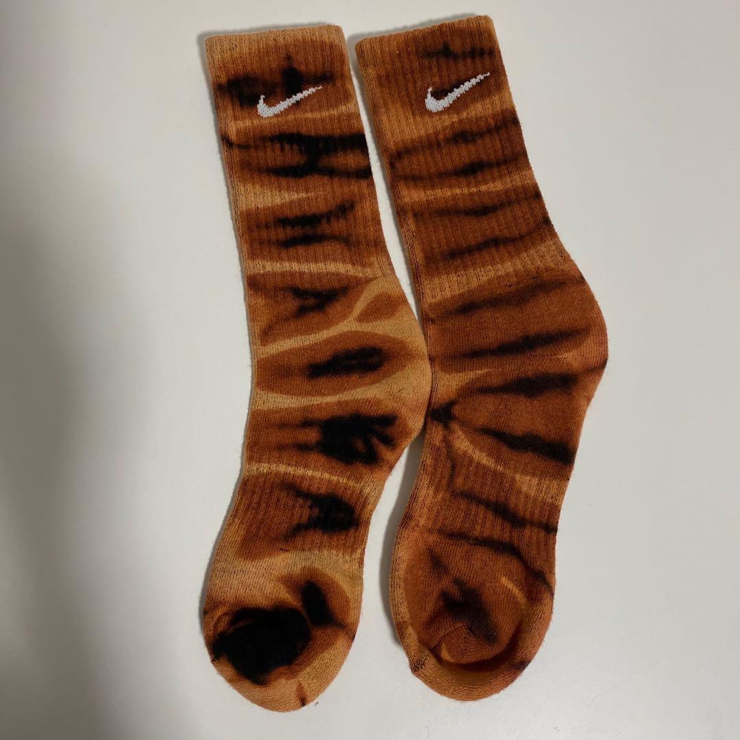 bleached nike socks