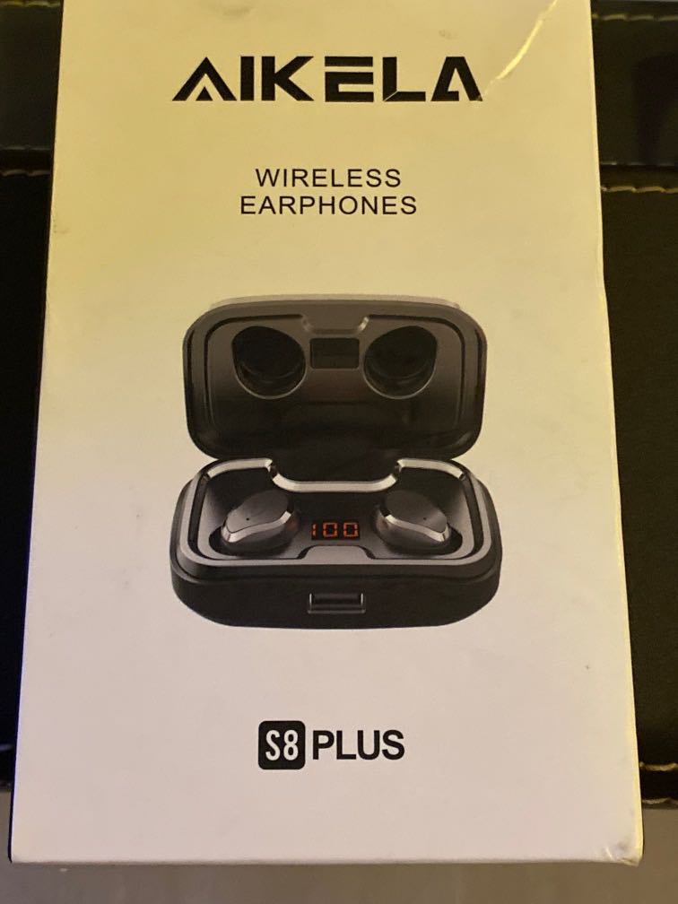 BNIB 2 in 1 Wireless Earbuds and Portable Charger Audio Earphones on Carousell