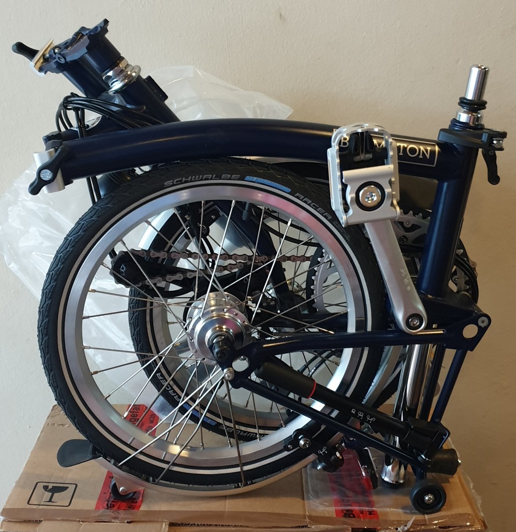 BNIB Brompton H6LD Tempest Blue