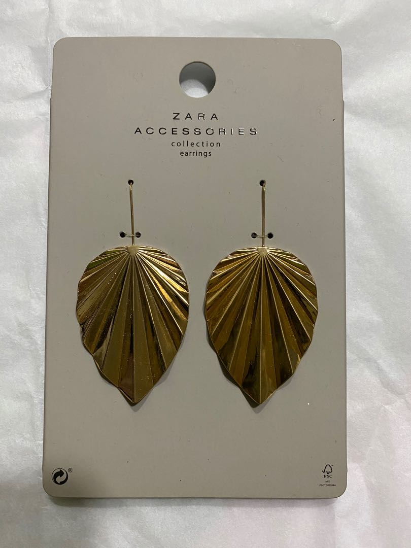 zara rectangle earrings