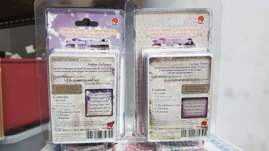 Board Game 桌遊heart Of Crown Kickstarter Pack 玩具 遊戲類 Board Games Cards Carousell