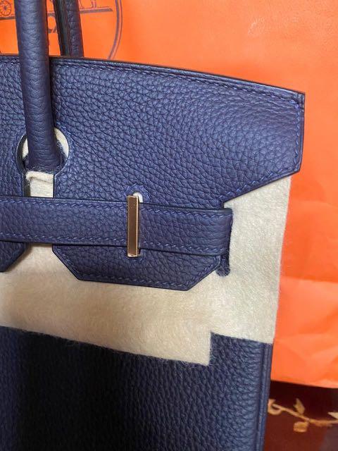 Brand New Hermes Birkin 30 Bleu Nuit Rosegold HW Complete, Luxury, Bags &  Wallets on Carousell