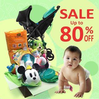 Warehouse Sale for branded Baby Products