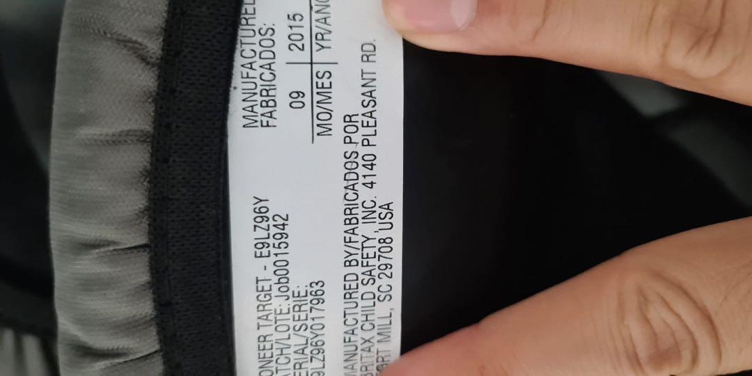 Britax Pioneer G1.1 Harness Booster Car Seat Babies Kids Going Out Car Seats on Carousell