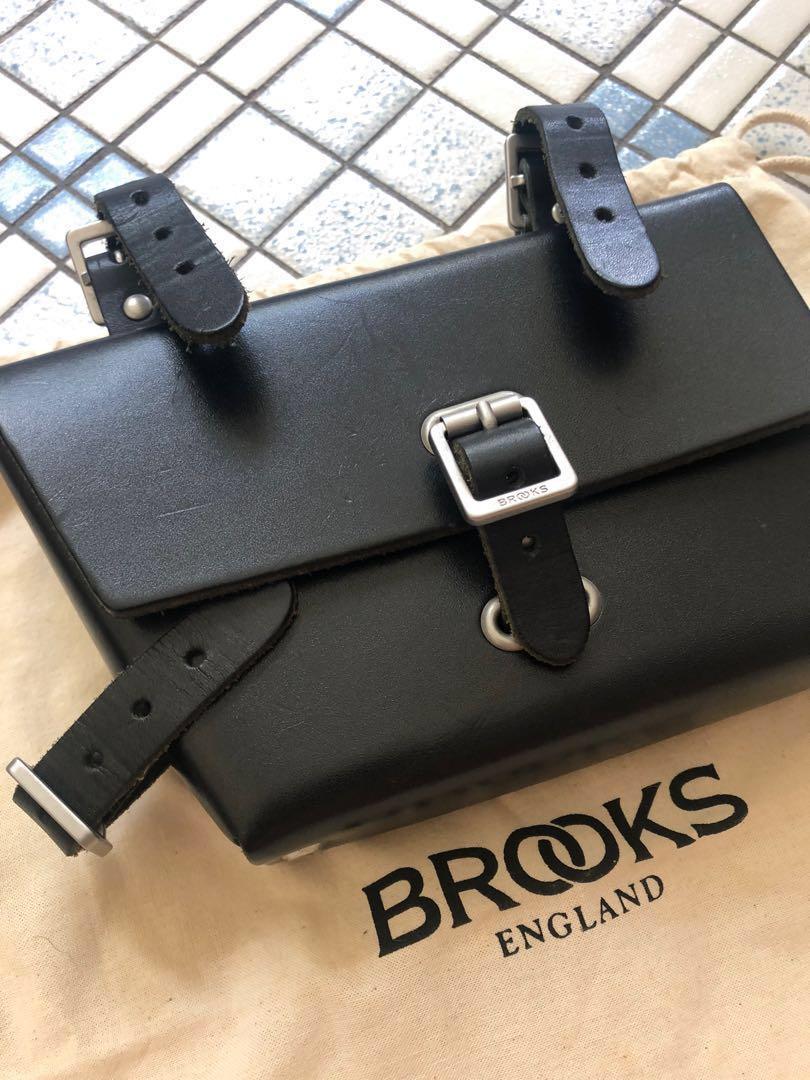 brooks b4 leather frame bag