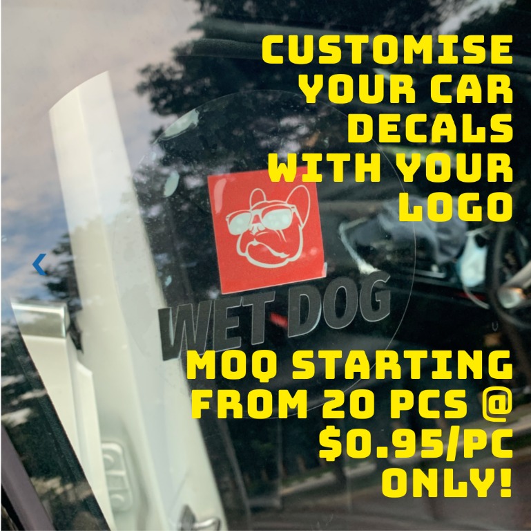 car window sticker printing