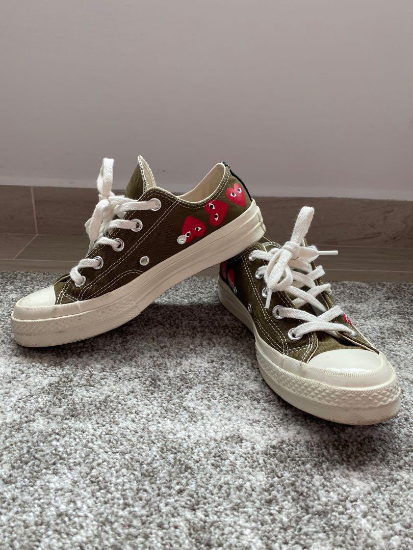 heart converse sneakers