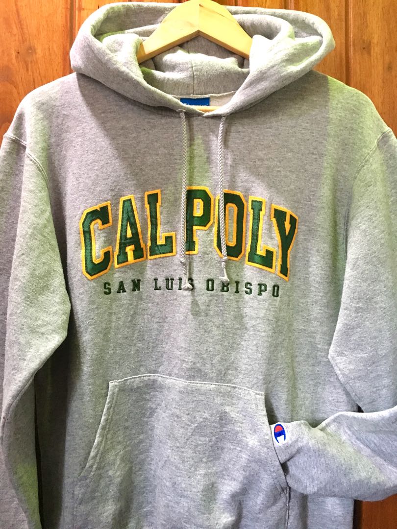 Champion Calpoly Vintage Hoodie Men s Fashion Tops Sets